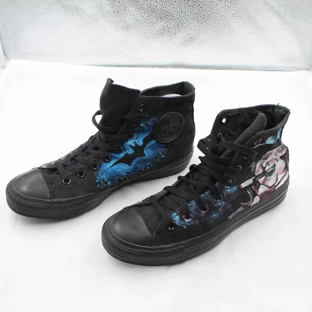 Converse Chuck Taylor All Star Hi DC Comics Batman vs Joker Size 7 Men High Top